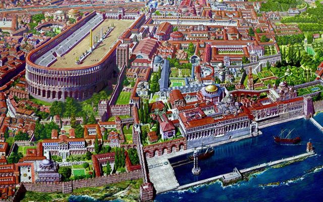 El Imperio Bizantino también